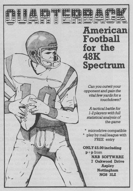 Screen from Quarterback
