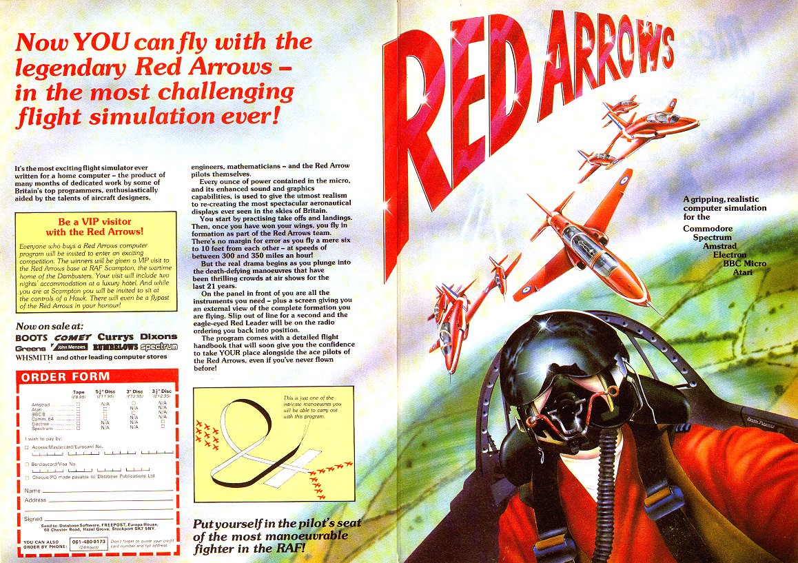 Screen from Red Arrows