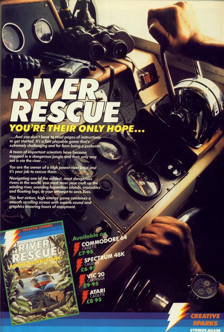 Screen from River Rescue
