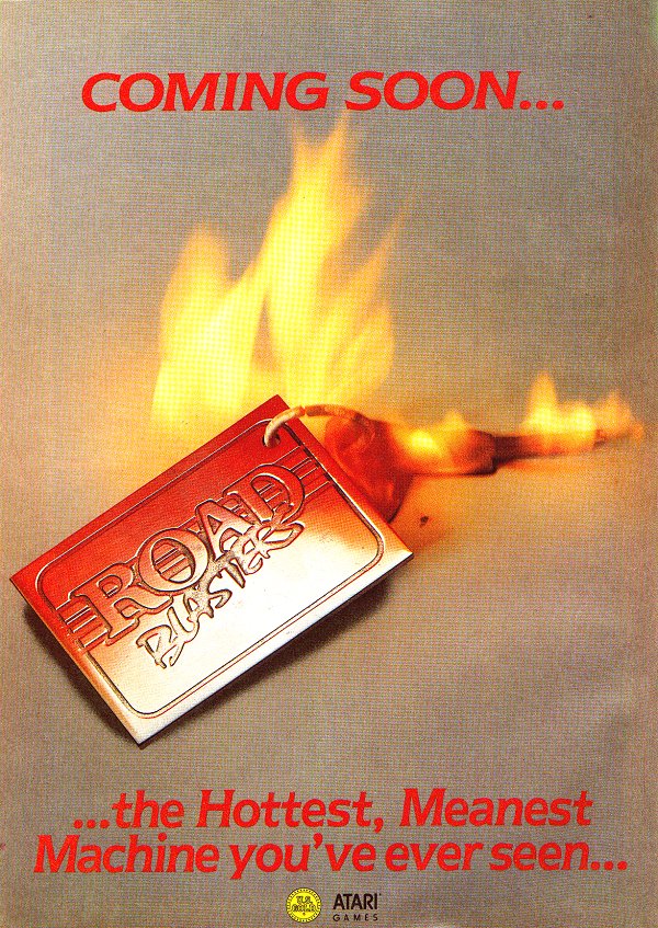 Screen from Road Blasters
