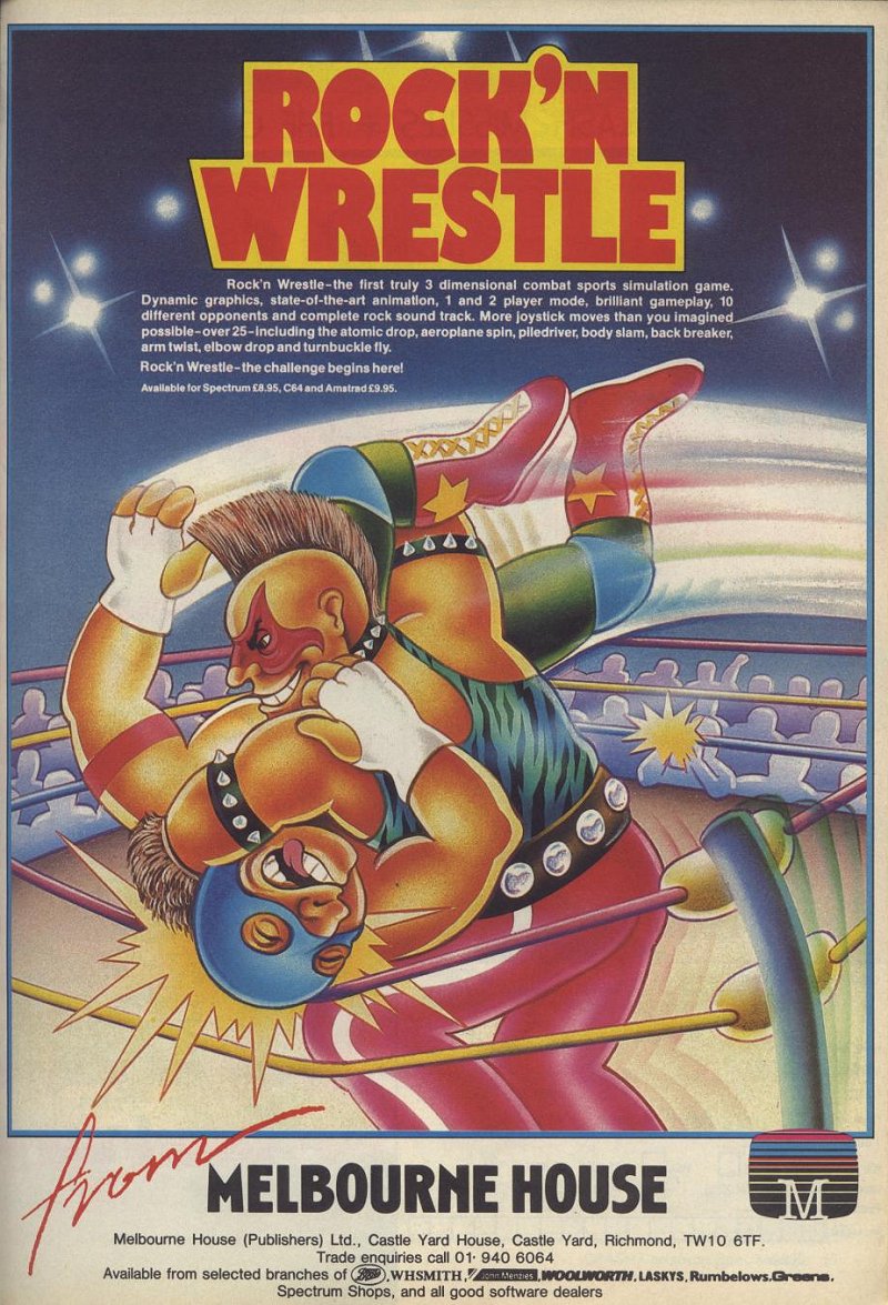 Screen from Rock 'n Wrestle