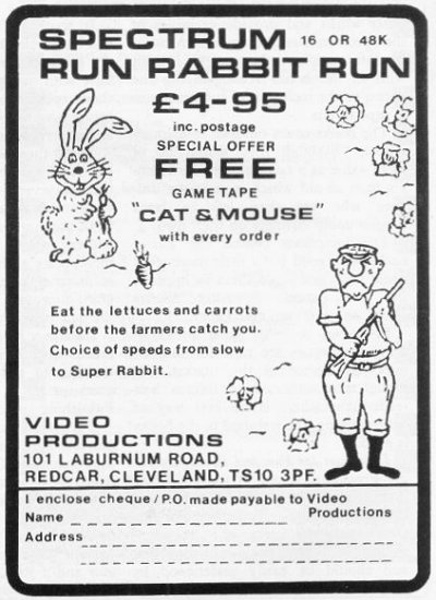 Screen from Run Rabbit Run