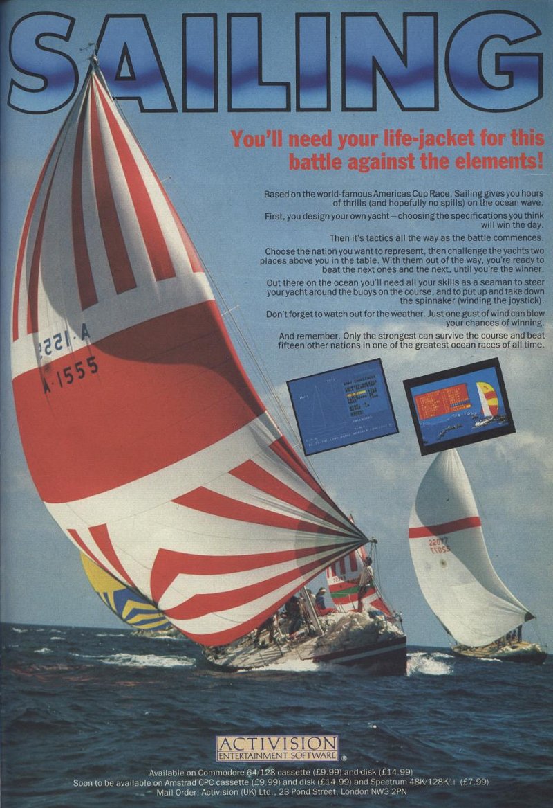 Screen from Sailing