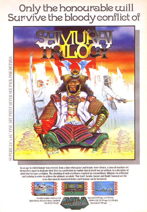 Screen from Samurai Trilogy