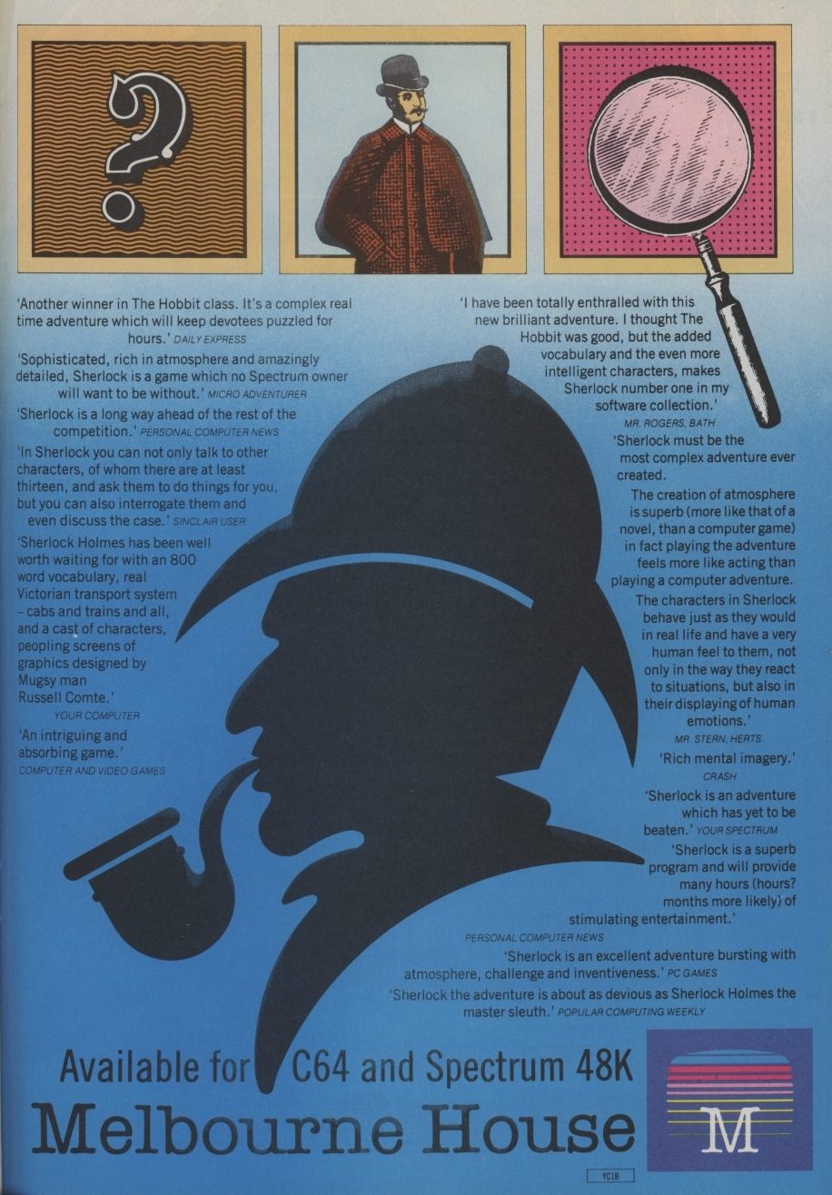 Screen from Sherlock
