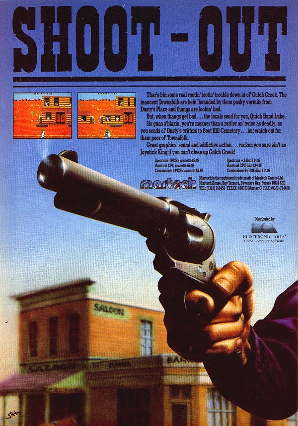 Screen from Shoot-Out