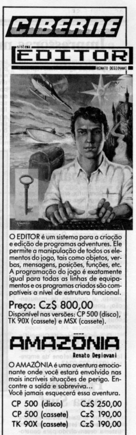 Screen from Sistema Editor de Adventures