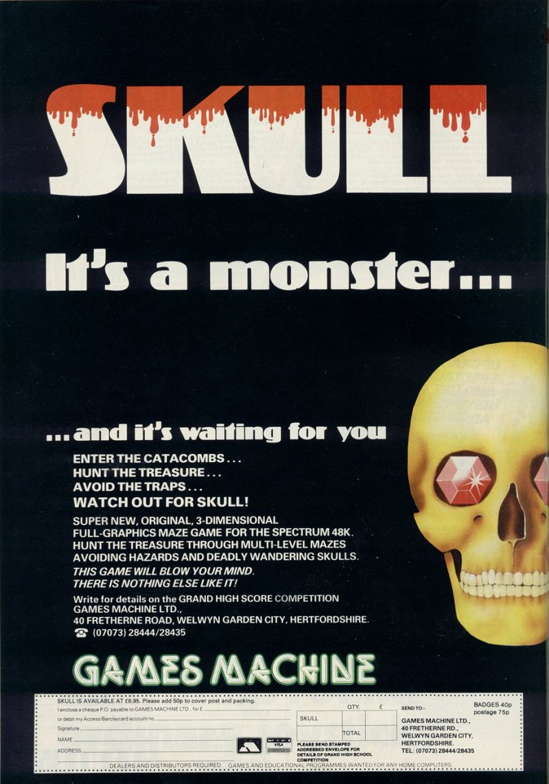 Screen from Skull