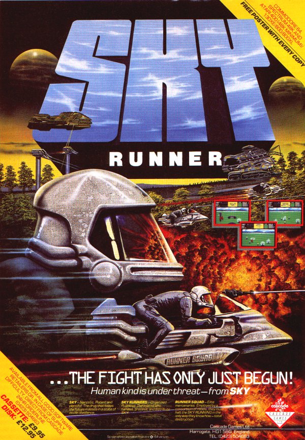 Screen from Sky Runner