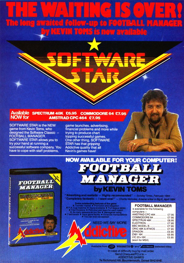 Screen from Software Star