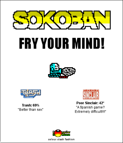 Screen from Sokoban