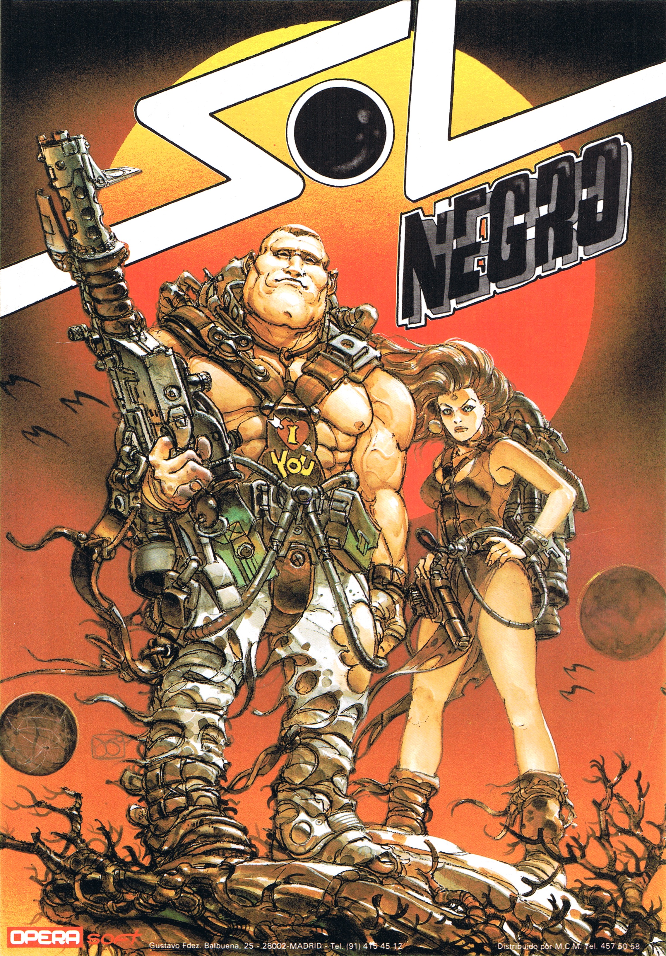 Screen from Sol Negro