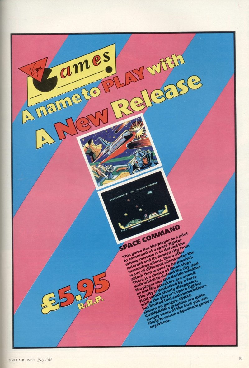 Screen from Space Command