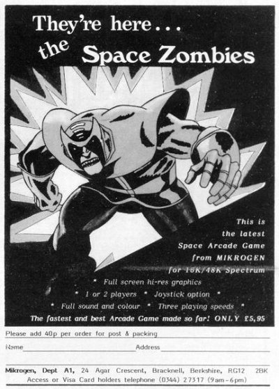 Screen from Space Zombies