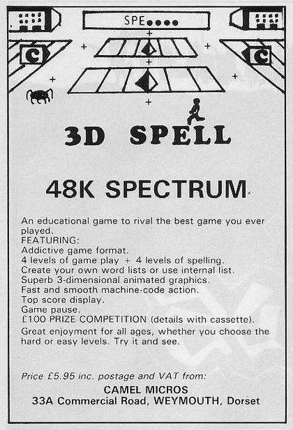 Screen from 3D Spell