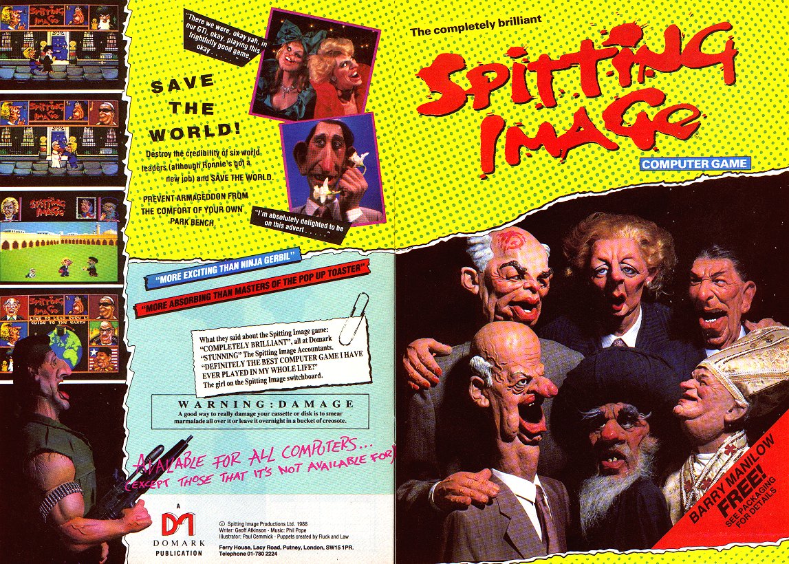 Screen from Spitting Image