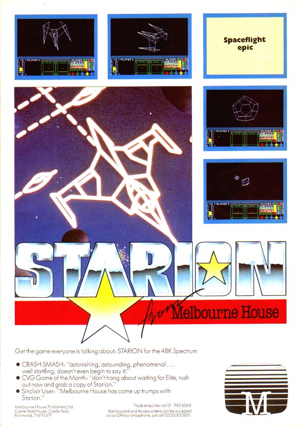 Screen from Starion