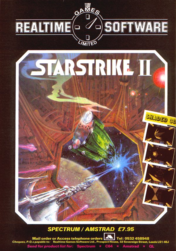 Screen from Starstrike II