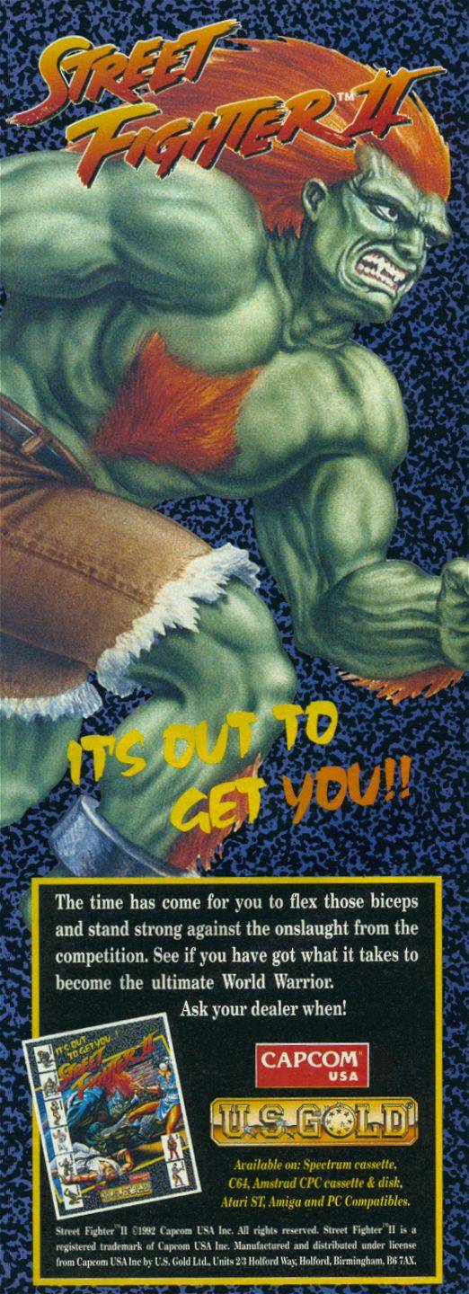 Screen from Street Fighter II