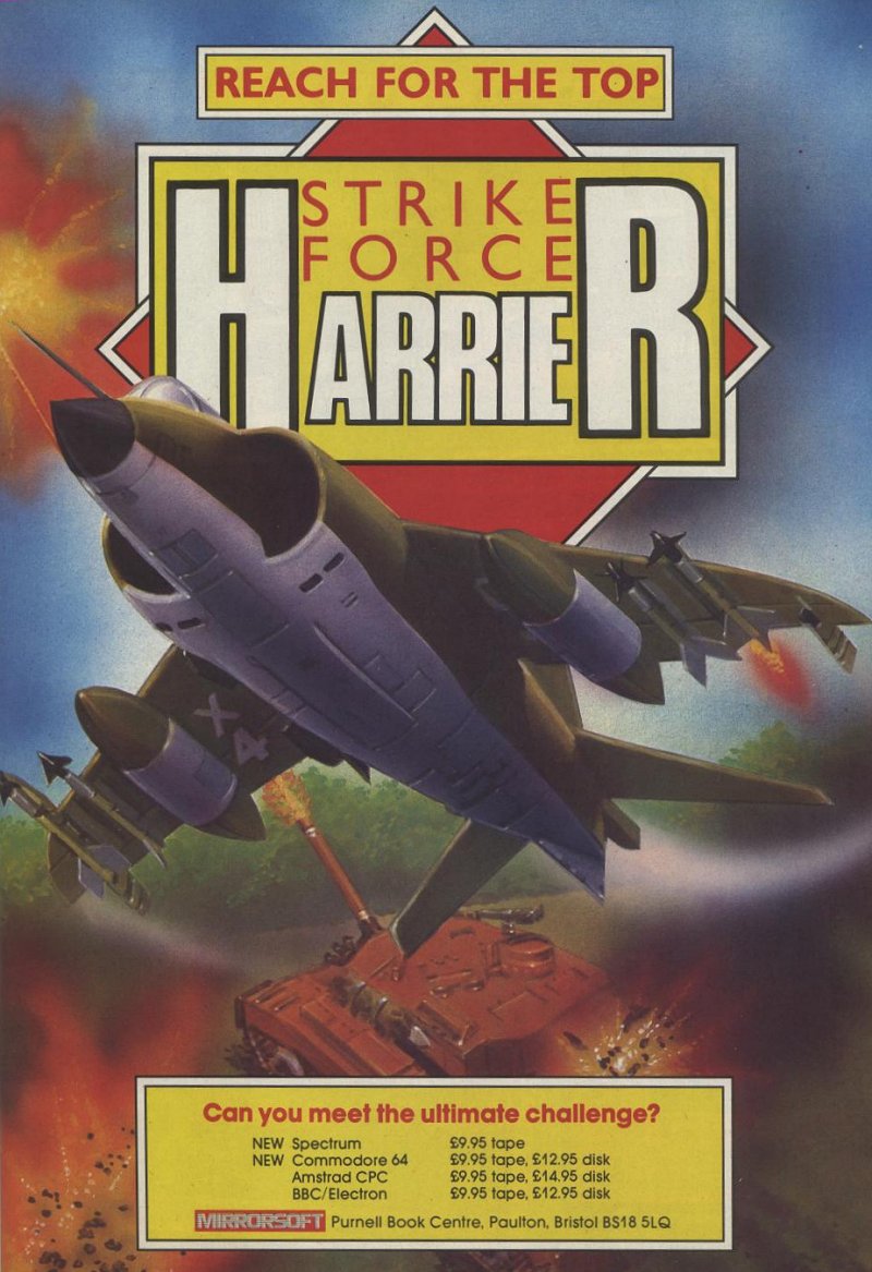 Screen from Strike Force Harrier