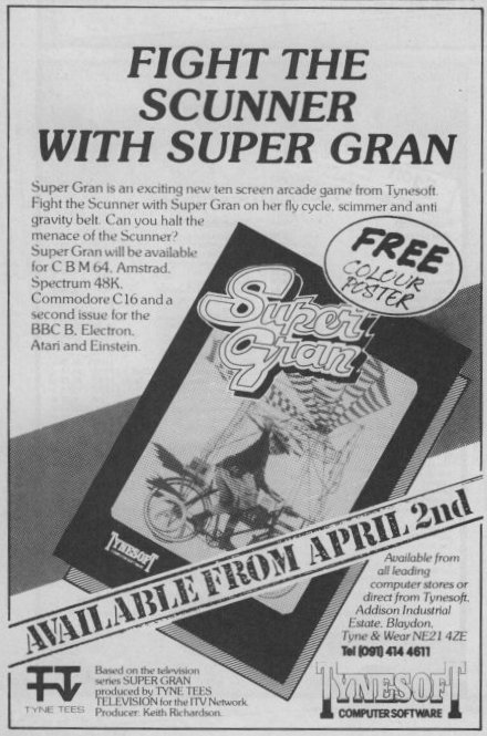 Screen from Super Gran