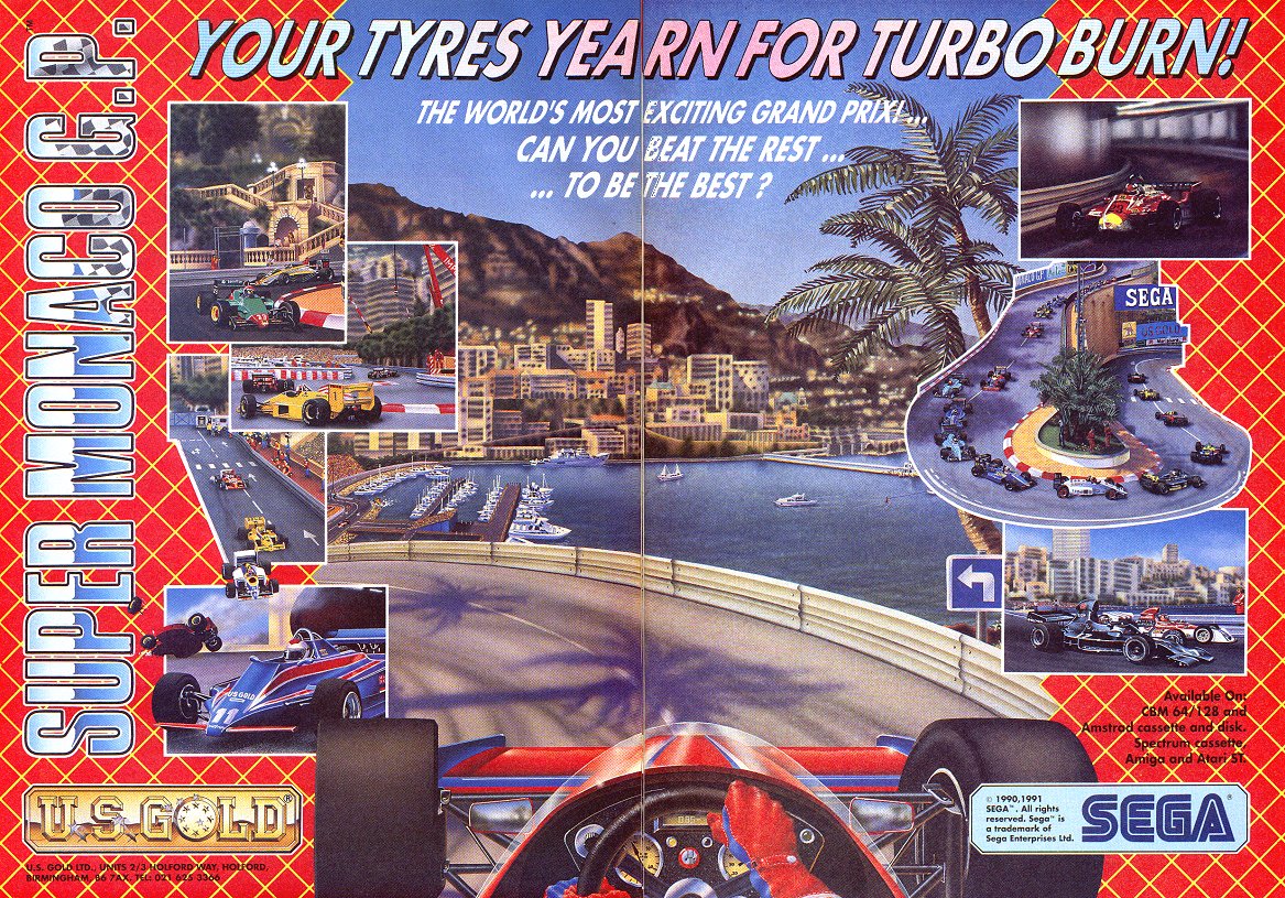 Screen from Super Monaco GP