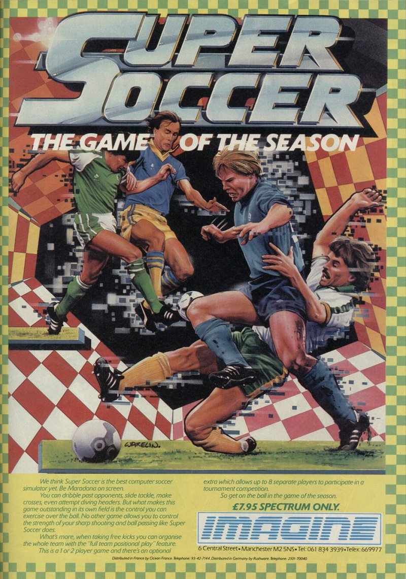 Screen from Super Soccer