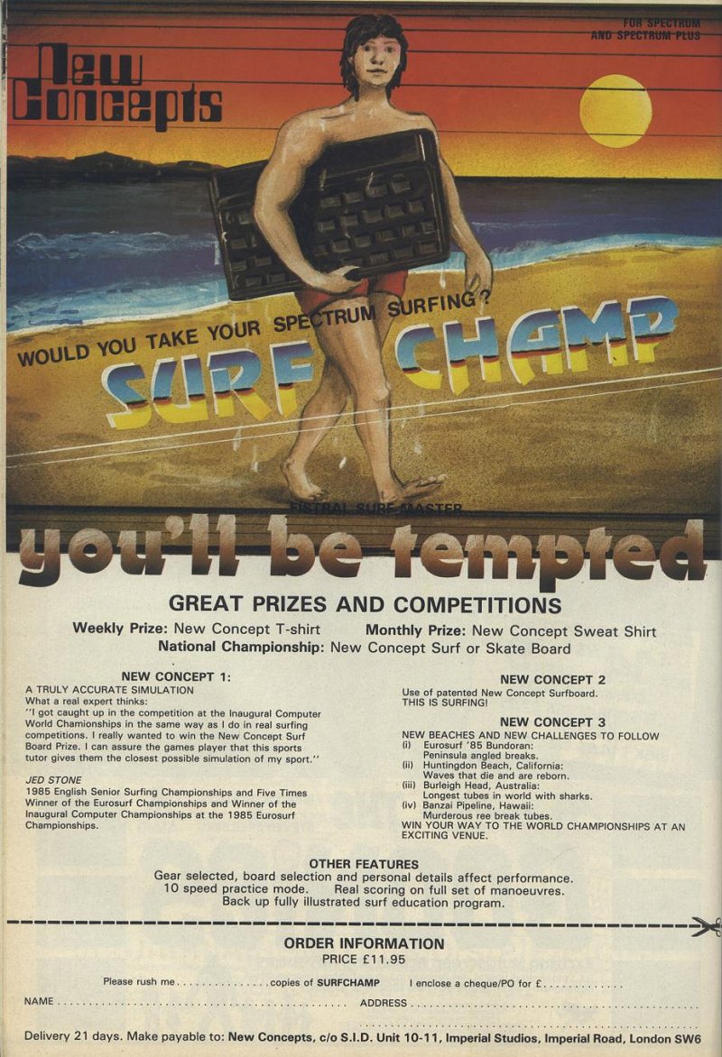 Screen from SurfChamp