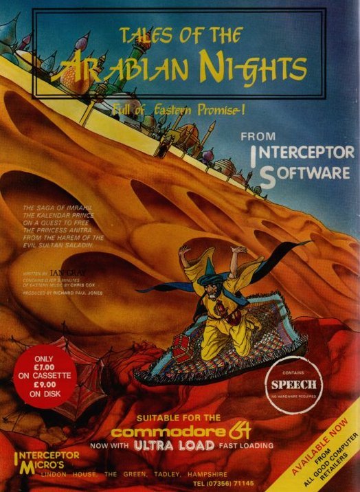 Screen from Tales of the Arabian Nights