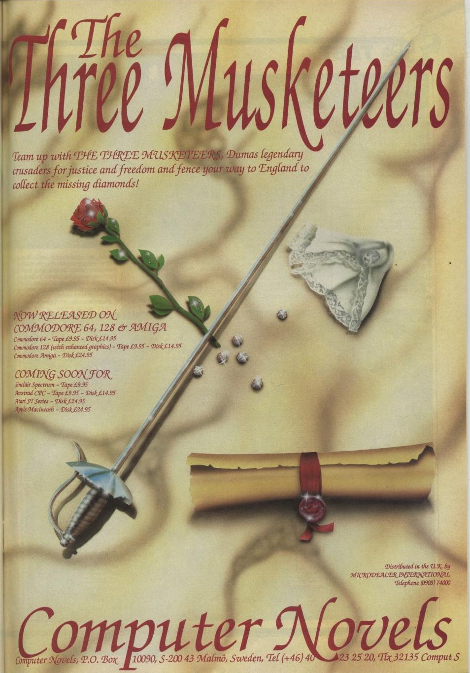 Screen from The Three Musketeers