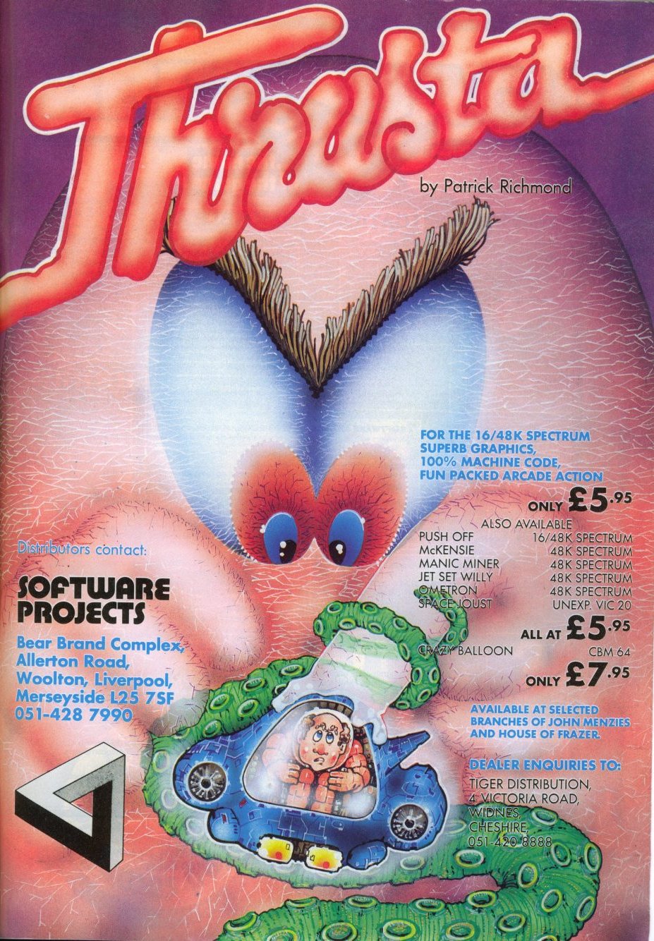 Screen from Thrusta