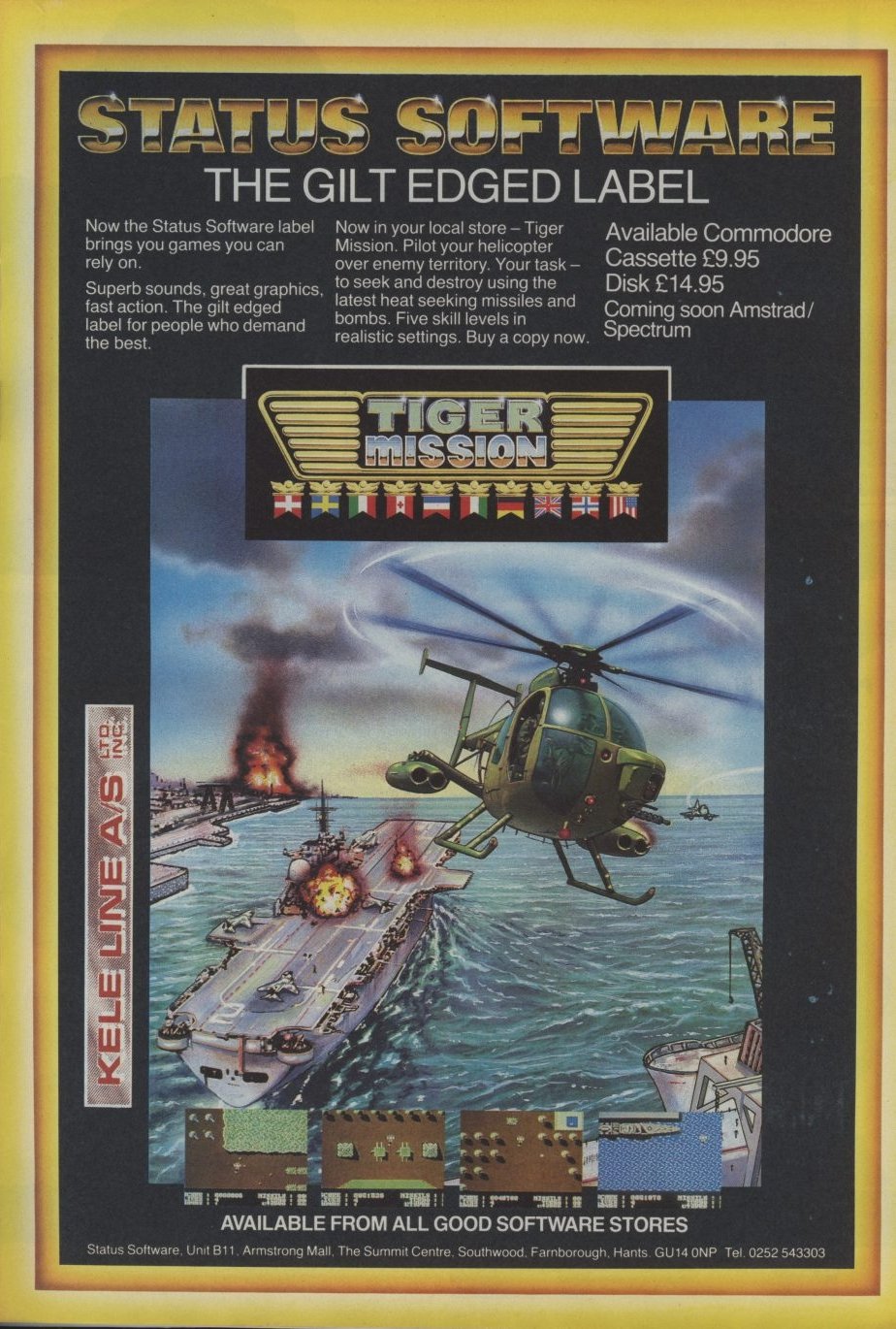 Screen from Tiger Mission