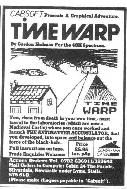 Screen from Time Warp