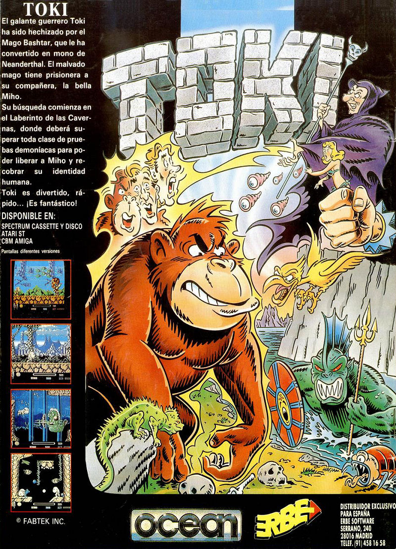 Screen from Toki