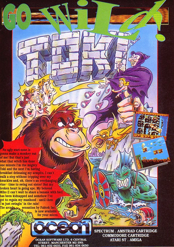 Screen from Toki