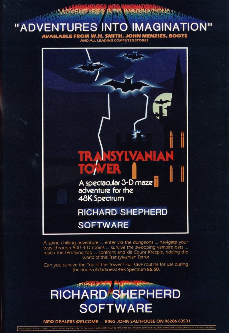 Screen from Transylvanian Tower