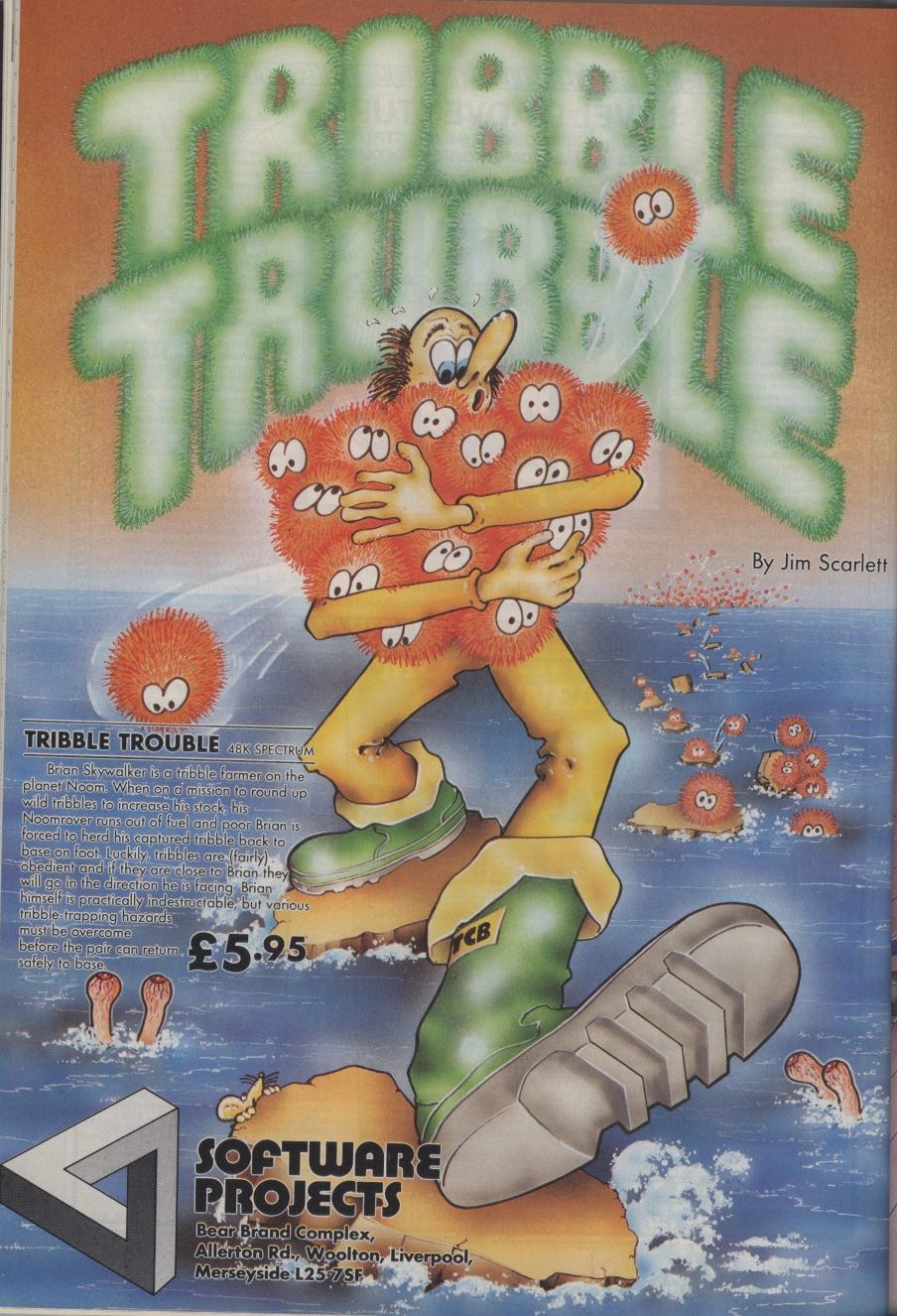 Screen from Tribble Trubble