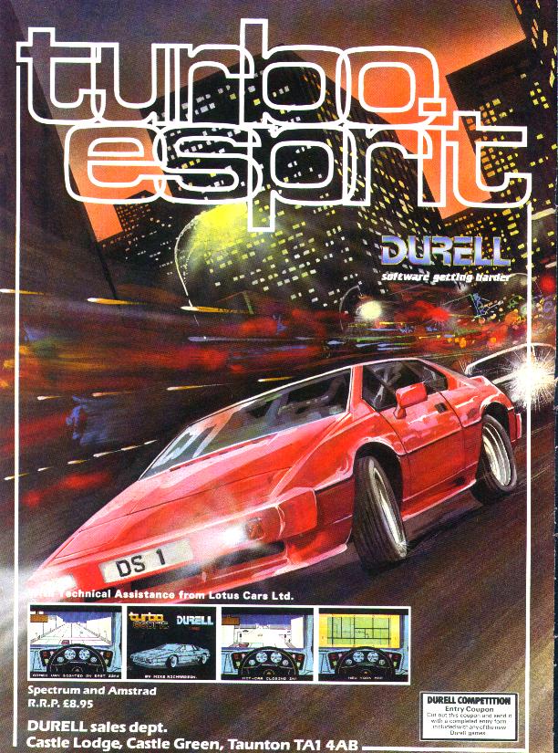 Screen from Turbo Esprit