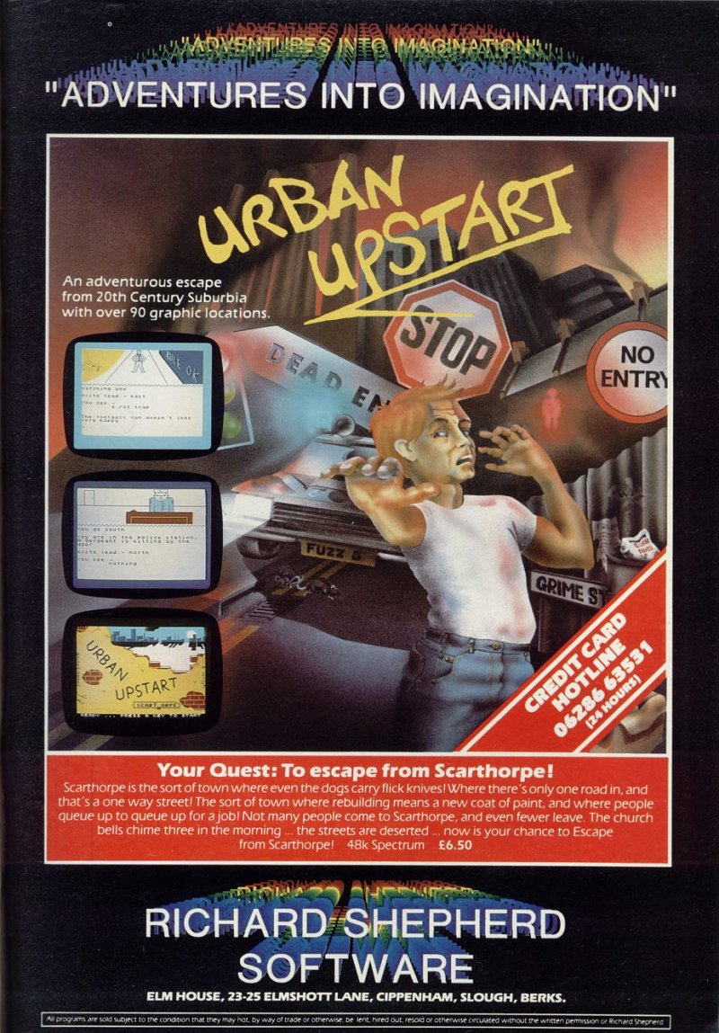 Screen from Urban Upstart