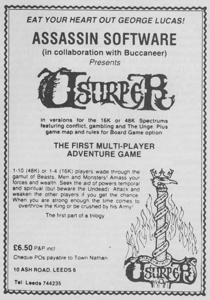 Screen from Usurper