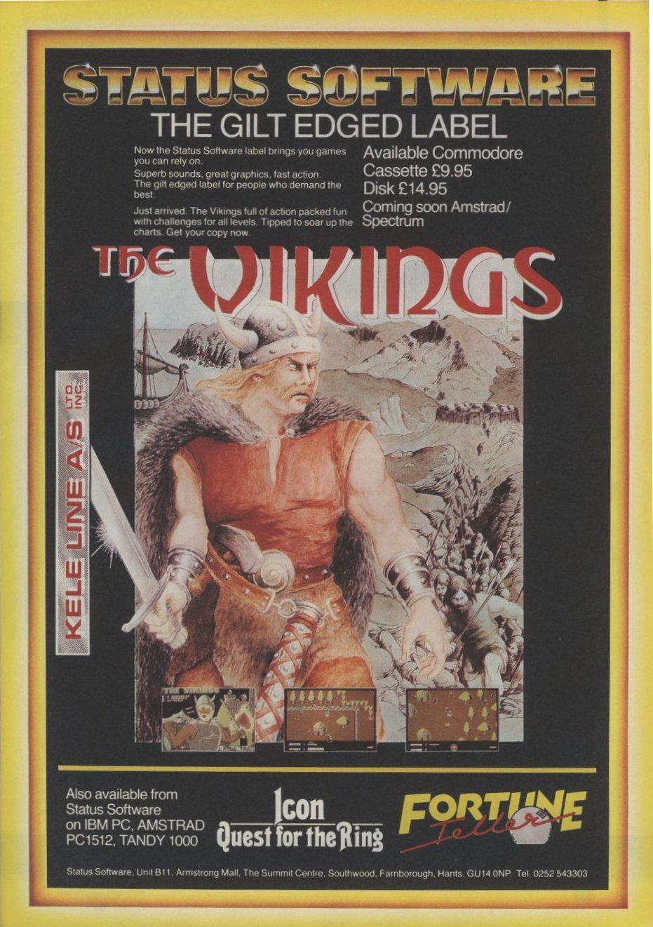 Screen from The Vikings