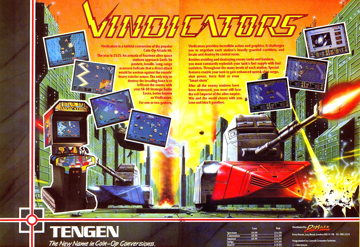 Screen from Vindicators