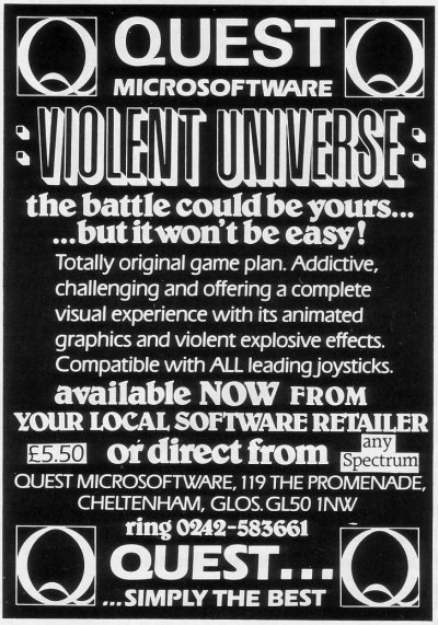 Screen from Violent Universe