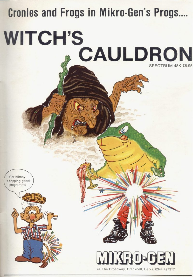 Screen from The Witch's Cauldron