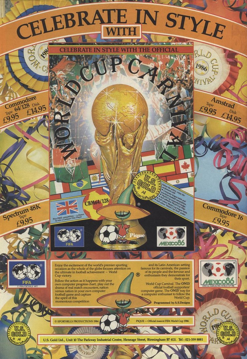 Screen from World Cup Carnival