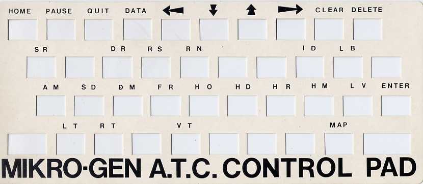 Screen from Air Traffic Control