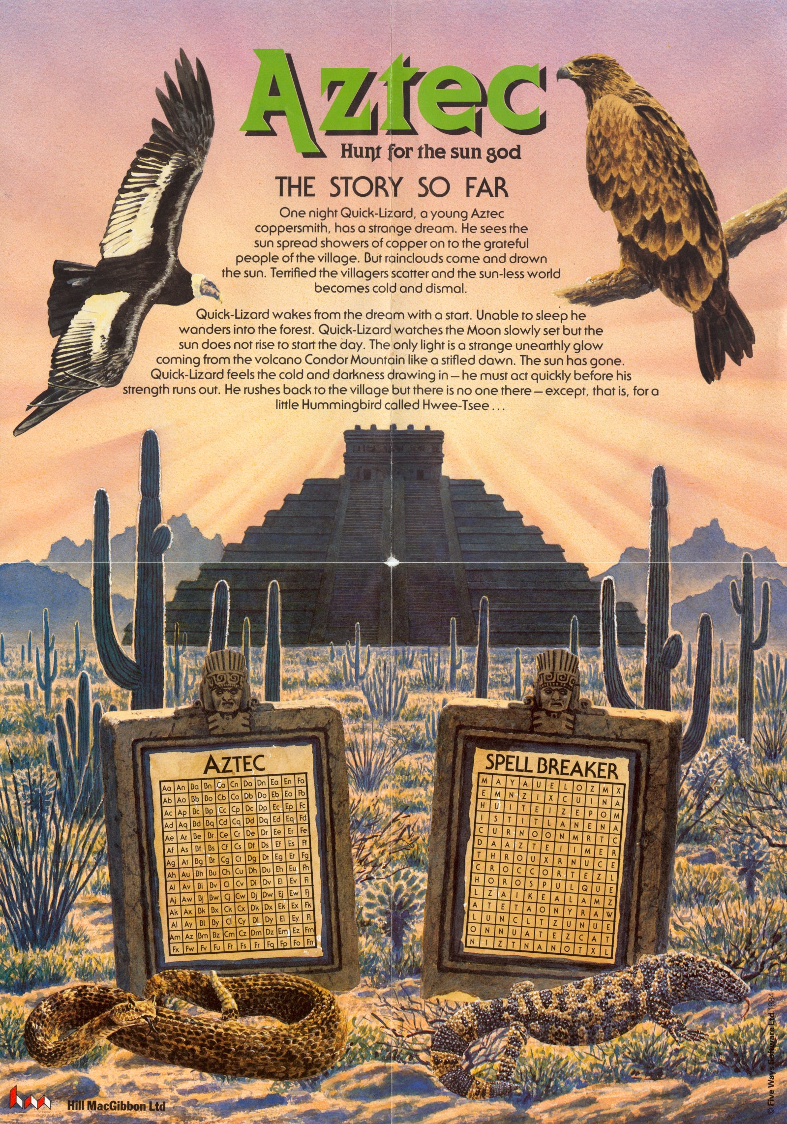 Screen from Aztec: Hunt for the Sun-God
