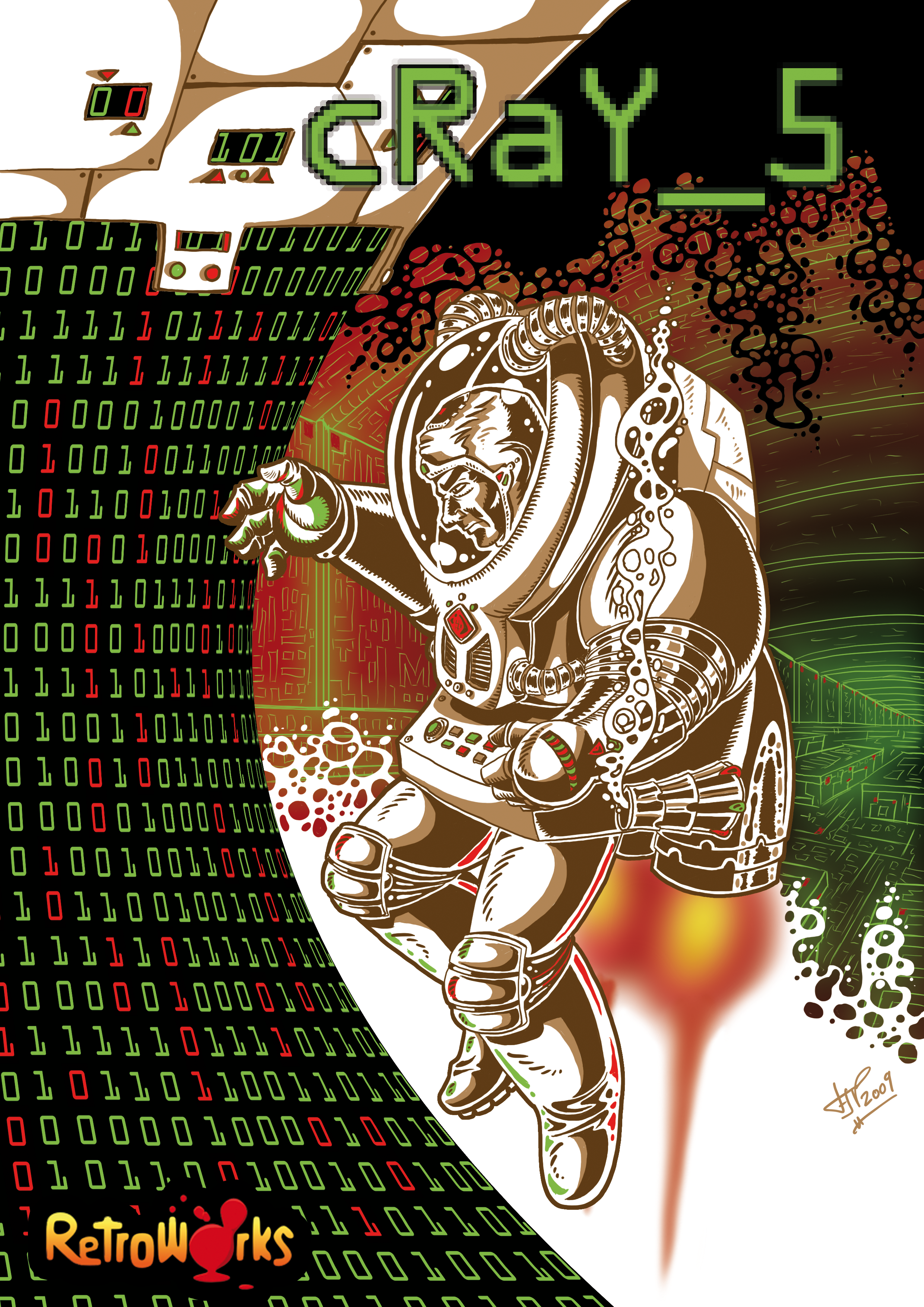 Screen from Cray 5