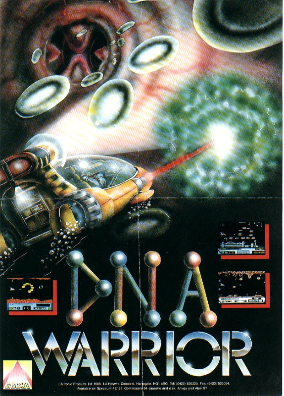 Screen from D.N.A. Warrior