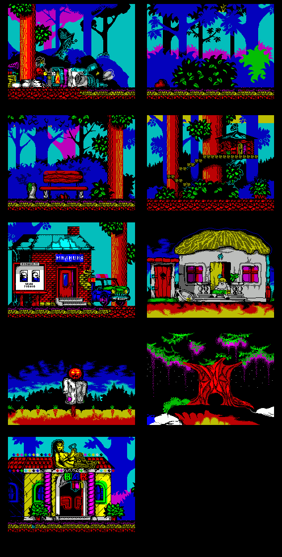 Screen from Dizzy: Main Day